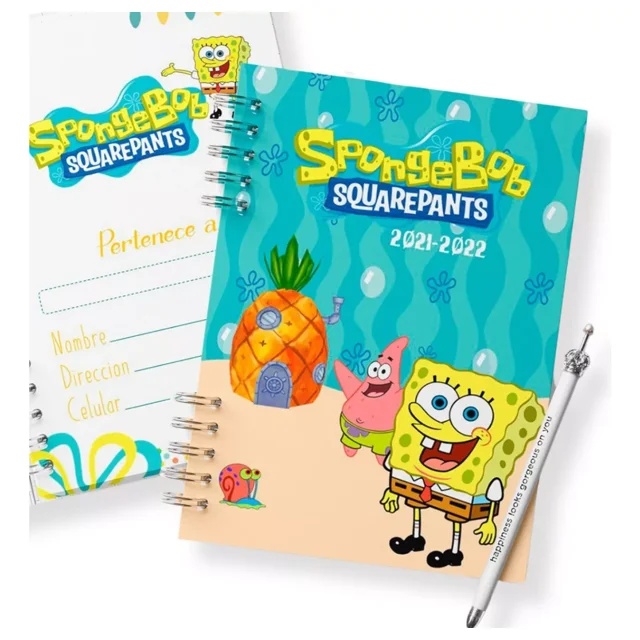 Agenda Animada Perpetua Personalizada 03 Pasta Dura