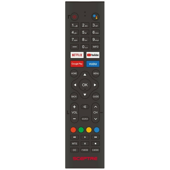 Sceptre Tv Replacement Remote Control