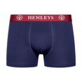 thumbnail image 5 of Henleys Mens Rutlers Assorted Designs Boxer Shorts (Pack of 3), 5 of 5