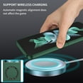 thumbnail image 3 of TECH CIRCLE Magnetic Case for For Samsung Galaxy Z Flip 5 5G 2023 ,Built in Magnet Compatible with MagSafe Charger,Shockproof Lightweight Slim Hard PC Folding Phone Case for Galaxy Z Flip 5,Green, 3 of 7
