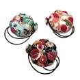 thumbnail image 1 of Needle Pin Cushion Flower Shaped DIY Handcraft Tool with Elastic Wrist Belt for Cross Stitch Sewing Home Sewing, 1 of 1