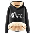 thumbnail image 2 of DPTALR Sweat à Capuche d'Hiver Chaud pour Femmes avec Poche Manches Longues, 2 of 4