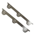 thumbnail image 3 of Elodie 2Pcs Stainless Steel Stove Covers Edge Cover for Stovetop Countertop argent, 3 of 8