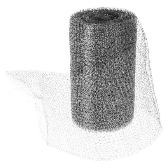 HONMEET 1 Roll Stainless Steel Wire Mesh Screen For Seamless Protection And Blocking Silver 1000.00X5.00In