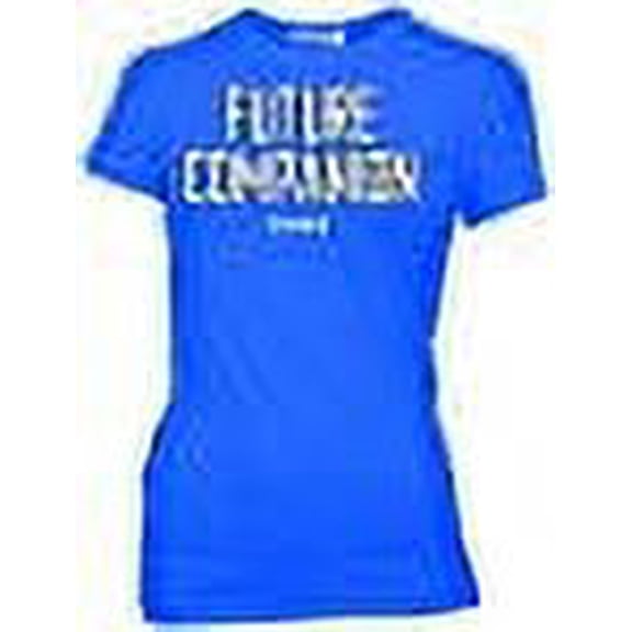 Doctor Who Future Companion Juniors Tee (Small, Blue)