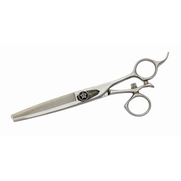 Kenchii Five Star Swivel Professional Grooming Shears/Scissors (46 Tooth Thinner)