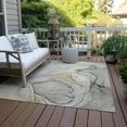 thumbnail image 6 of Addison Rugs Chantille Indoor/Outdoor Transitional Watercolors Beige Washable Rectangle Rug, 3' x 5', 6 of 6