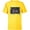 Yellow, variant on Disney Beauty and the Beast Modern Florals - Short Sleeve T-Shirt for Kids - Customized-White