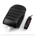 thumbnail image 5 of Black Rear Passenger Pillion Seat for Sportster Iron 883 XL883N 2016-2019, 5 of 7