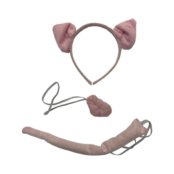 Karnival Costumes Fancy Pig Animal Costume Accessory Set