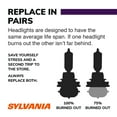 thumbnail image 5 of Sylvania H11 XtraVision Halogen Headlight Bulb, 2 Pack, Compatible with Multiple Cars, 5 of 11