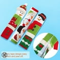 thumbnail image 6 of Luxtrada Christmas Refrigerator Handle Covers Set of 3, 3D Cute Snowman Fridge Door Cover Kitchen Appliance Handle Covers for Kitchen Christmas Decorations, 6 of 7