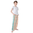 thumbnail image 3 of FORMRS Boys Pajama Pants with Pockets Size 11-12Y Kids Lounge Sleep Bottoms, Simple Nautical Pattern, 3 of 8