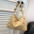 thumbnail image 2 of Women Padding Shoulder Bag Soft Cloud Puffer Bag with Zipper Versatile Sling Bag, 2 of 9