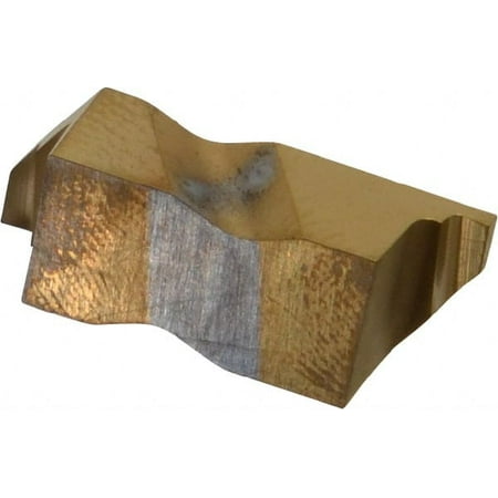 

Tool-Flo 3031FLG Grade GP50 0.79mm Cutting Width Carbide Grooving Insert 1.27mm Max Depth of Cut Right Hand 0.002 to 0.005 Corner Radius TiN Finish