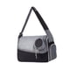 thumbnail image 5 of Bolso bandolera para transportar mascotas, cómodo bolso para mascotas para caminar al aire libre en negro, 5 of 8