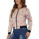 thumbnail image 4 of CHAQUETA BOMBER PARA MUJER INSPIRE CHIC, AJUSTADA, LIGERA, CON CREMALLERA, TALLA XS, BEIGE, 4 of 6