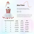 thumbnail image 5 of dPois Kids Girls Christmas Dance Dress Figure Ice Skating Tutu Skirt Leotard with Santa Hat Set Red 6, 5 of 7