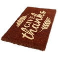 thumbnail image 4 of Entryways Give Thanks Handwoven Coconut Fiber Doormat, 4 of 5