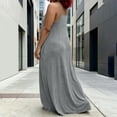thumbnail image 4 of Ovbmpzd Sundress Summer Dresses for Women 2026 Long Solid Tunic Gray Dresses V-Neck Sleeveless Casual Dresses Women'S Summer Dresses,XXXXXL, 4 of 5