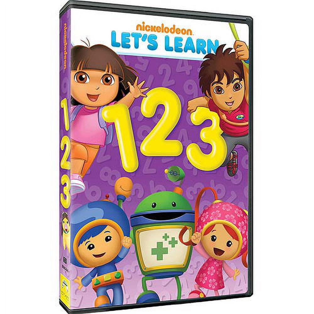 Let's Learn: 1, 2, 3 (DVD), Nickelodeon, Kids & Family Let's Learn: 1, 2, 3 (DVD), Nickelodeon, Kids & Family
