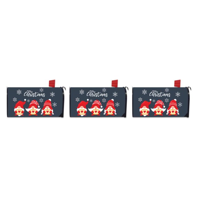 Maytalsory Effortlessly Install And Remove Easy To Mailbox Cover Vivid Print Cloth Abstract Style Colorful Mailbox Cover YTYH2309093 3Set