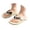 Beige, variant on Lightweight Kids Beach Sandal: Breathable Thong Sandals For Summer Outdoor | Comfortable On Slippers For Boys Kids And Boys