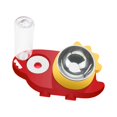 thumbnail image 4 of Alimentador y portátil para mascotas Gato Perros de alimentos secos Botella de agua Alimentación Contenedor de alta capacidad , ROJO SM SunniMix Alimentador Automático, 4 of 7