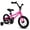 Pink, variant on 14 Inch Kids Bike with Training Wheels, BMX Style Kids' Bicycle for Boys Age 3-5 Years, Children Bikes for Kids and Toddler, Coaster Brake, Black