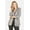 Silver, variant on Sequin Blazer - Silver, 4