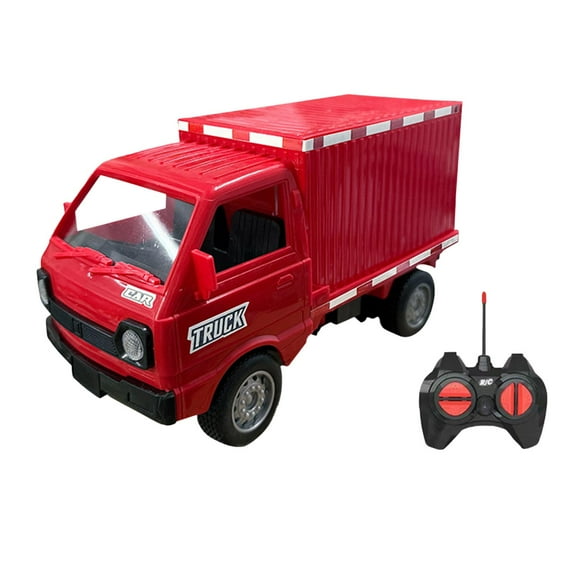 Coche RC a escala 1/16, modelo de vehículo de alta velocidad, 4x4, flexible, portátil, derrape RC, vehículo de control remoto para adultos mayores de rojo