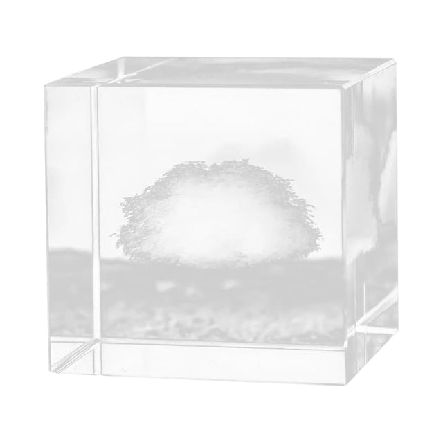 Crystal Carving System Cloud Heart Shaped Desktop Gift Jewelry