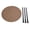 Wood Grain Color, variant on YAHHU Folding Camping Round Table Aluminum Alloy Liftable Portable Picnic Table for Outdoor RV Backpacking Self Driving Equipment Supplies Matte Black Color