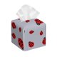 thumbnail image 1 of Fotbe Ladybug Porta Pañuelos Decorativo de Cuero, Caja Cuadrada Moderna para Pañuelos Faciales, Organizador y Dispensador 5x5x5'', 1 of 7