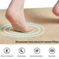 thumbnail image 3 of Alfombra de ducha antideslizante Pie de bañera con cojín de drenaje Mampara de ducha de PVC para un secado rápido en zonas húmedas del baño Sin ventosa Manta de ducha confort Accesorios de baño, 3 of 6