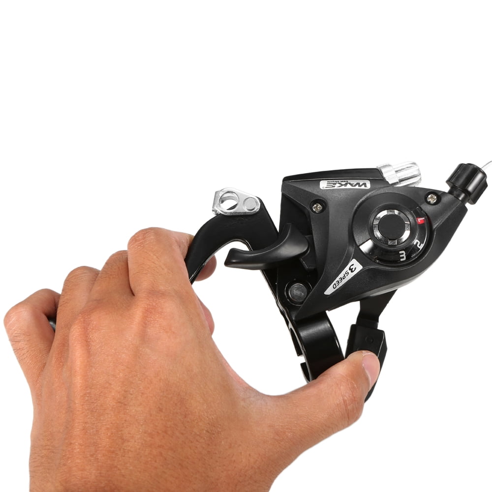 Paire De Manettes De Vitesse 3x7 Vitesses Pour VTT - Shifter Avec Indicateur - Combo Leviers Droit/gauche - Compatible Dérailleur Vélo Montagne