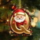 thumbnail image 3 of Decoraciones de Árbol de Navidad 26 Letras Colgante Ornamentos Personalizados para la Decoración Del Hogar, 3 of 3