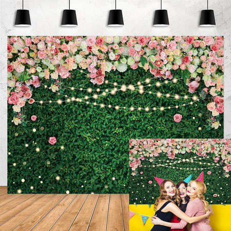 8x6FT Flower Greenery Backdrop Floral Green Grass Lawn Glitter Party Photography Background Summer Paty Decor Banner Supplies for Adults Birthdays Brides Weddings Baby Showers 8x6FT Flower Greenery Backdrop Floral Green Grass Lawn Glitter Party Photography Background Summer Paty Decor Banner Supplies for Adults Birthdays Brides Weddings Baby Showers