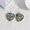 Abalone, variant on Abalone Shell Heart Drop Earrings Snakeskin Leather Hearts Women Dangle Jewelry