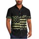 thumbnail image 1 of Mens Casual Manga Corta Botón Abajo Camisas, Cuello de Vuelta Impresión Del Día de la Independencia para el Verano, Al Aire Libre Y Casual, 1 of 6