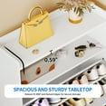 thumbnail image 6 of Dextrus Shoe Cabinet with 2 Flip Drawers, Modern Shoe Storage Organizer , Free Standing Shoe Rack, 6 of 6