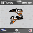thumbnail image 2 of Kalair GFX Graphics Kit for Suzuki ATV LT80 (All Years) Rift Series, 2 of 5