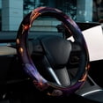 thumbnail image 6 of Fireflies 14.5 Inch Printing PVC Leather Car Wheel Covers Steering Wheel Covers Steering Wheel Cover Auto Accessories, 6 of 6