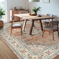 thumbnail image 2 of Ultrug Vintage Rugs Soft Accent Area Rug for Bedroom Living Room Home Decor Carpet,5'x7',Red, 2 of 7
