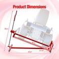 thumbnail image 2 of LZBEITEM Lawn Mower Lift Jack - 882 lbs Capacity for Tractors and Zero Turn Lawn Mowers, 2 of 10