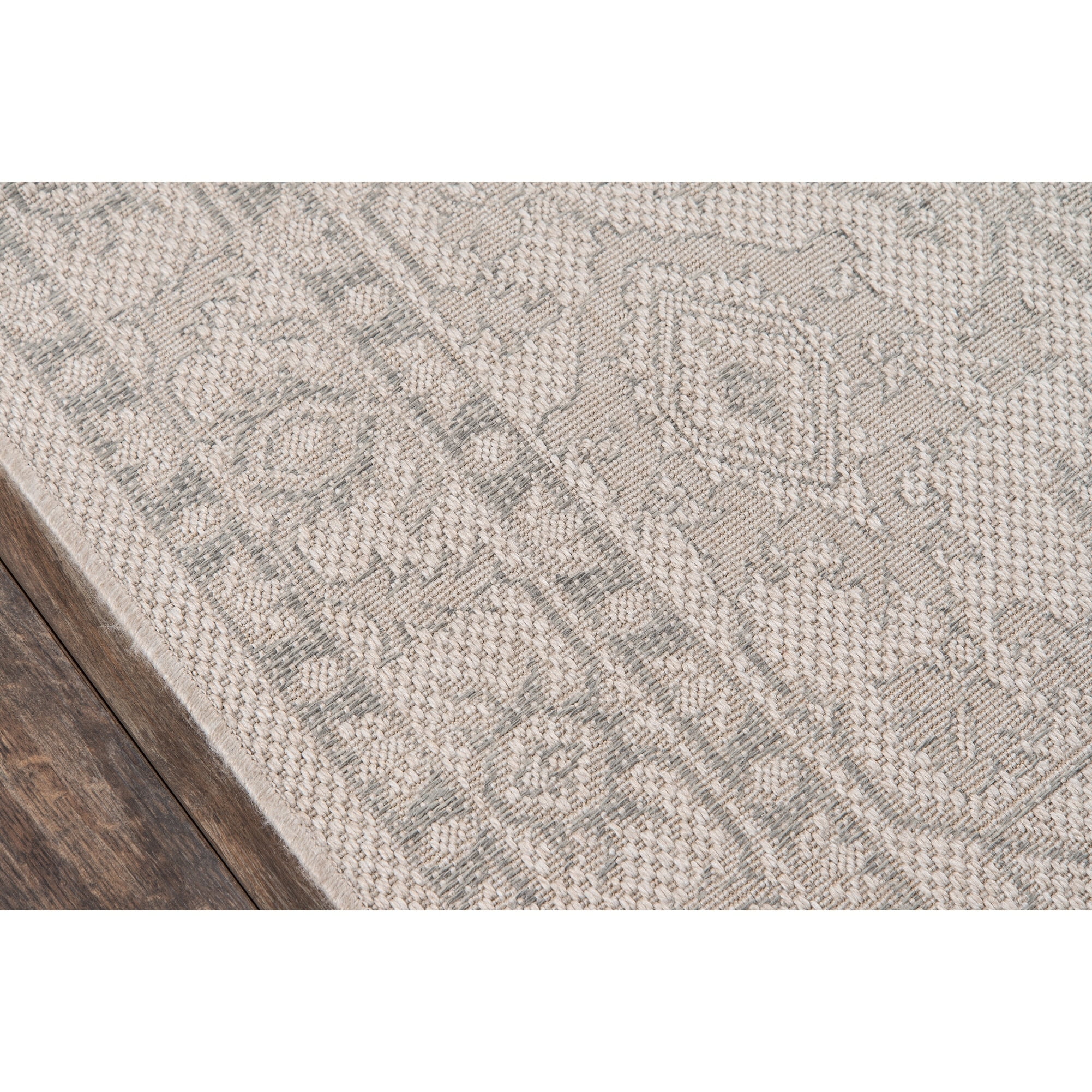 Erin Gates by Momeni Downeast Boothbay Area, Indoor/Outdoot, Outdoor Rug, 3'11" X 5'7", Grey