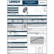 thumbnail image 3 of Monomando Regadera/tina Vermont Cromo Urrea (9468vm) Urrea 9468VM, 3 of 3