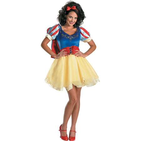 Sexy Snow White Theatre Costumes Princess Mini Dress Disney Princess Costume Sizes: