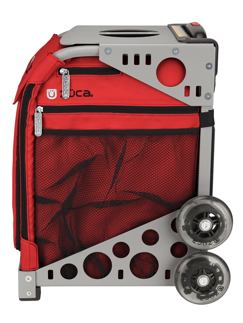 Zuca 18" Sport Bag - Chili with 2 Small Utility Pouch (Gray Frame)