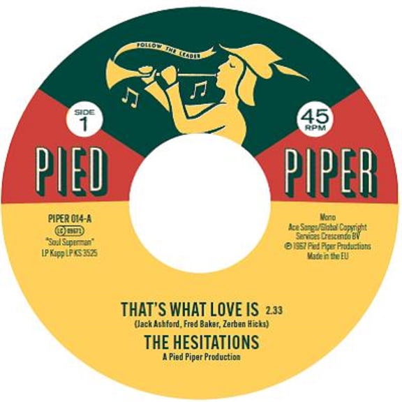 Hesitations - That's What Love Is / Soul Superman #2 - Music & Performance - Vinyl [7-Inch]